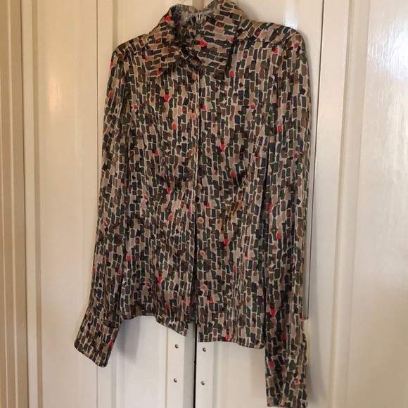 Worth patterned blouse - Picture 1 of 4